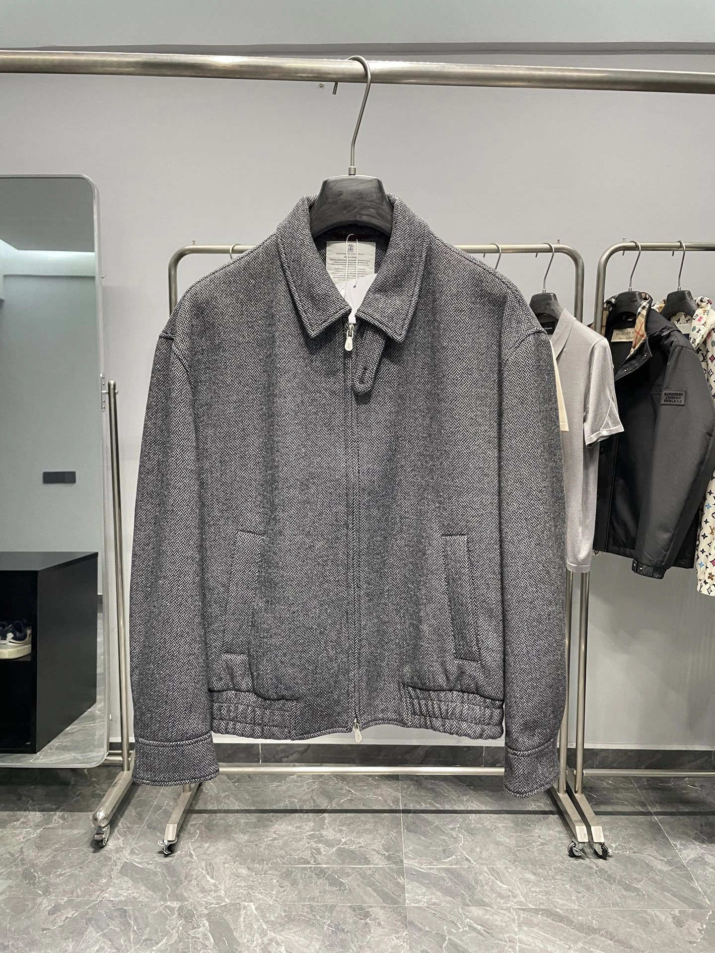wg.luxury- 2ru9588o wool 2colour item:E-F501J2316-2H